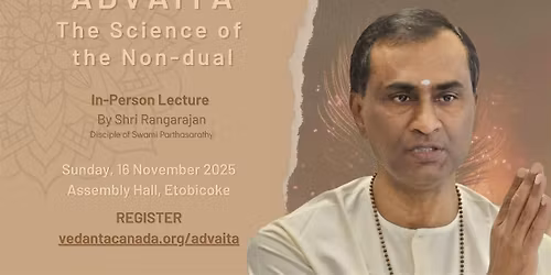 Annual Winter Lecture- 'Advaita' , The Science of the Non-Dual