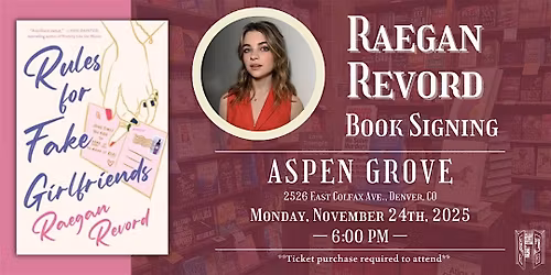 Raegan Revord Live at Tattered Cover Aspen Grove