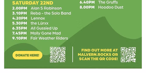 Malvern Rocks Festival of music 