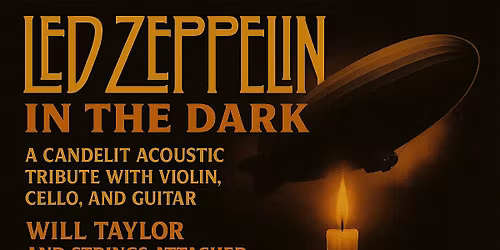 Led Zeppelin in the Dark with Award Winning Violinist Dallas