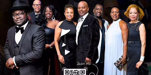 Snowflakes & Shadow - Annual Elegant Black & White - Holiday Ball