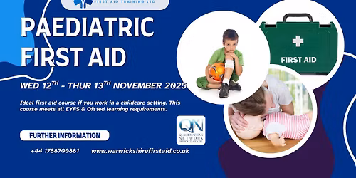 Paediatric First Aid at Work