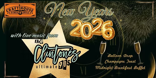Crafthouse New Year's Eve Bash with The Clintones!