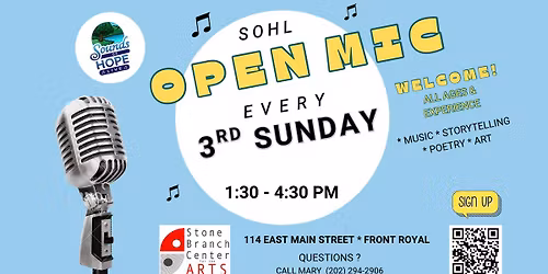 OPEN MICs with SOHL: Celebrate SOHLstice 
