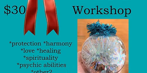 Witch Ball DIY Workshop