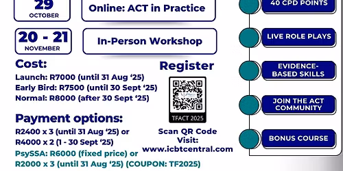 Johannesburg: Trauma Focused ACT