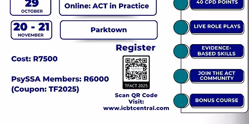 Johannesburg: Trauma Focused ACT