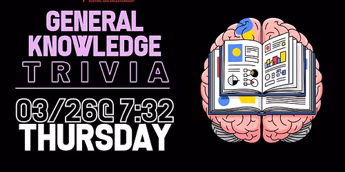 General Knowledge Trivia @ High Caliber