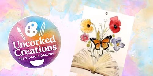 \u201cGarden Book\u201d Watercolor With Treats!