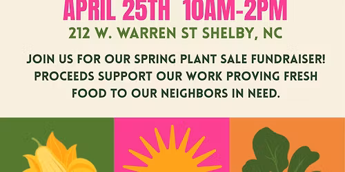 Spring Plant Sale