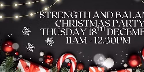 Strength and Balance Christmas Party