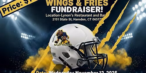 Elm City Wolverines Wings and Fries Fundraiser