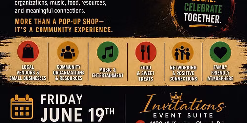 Juneteenth Community night Market
