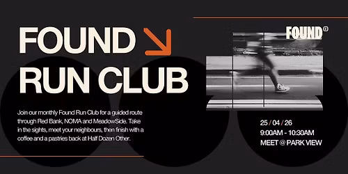 Found Running: Monthly Run Club