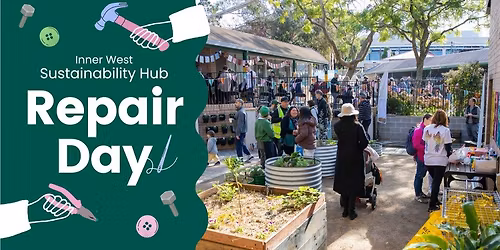 Repair Day at Inner West Sustainability Hub \u2013 Free Repair Services and Tune-Ups