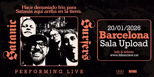 Satanic Surfers (20\/01\/2026) Barcelona @ Sala Upload