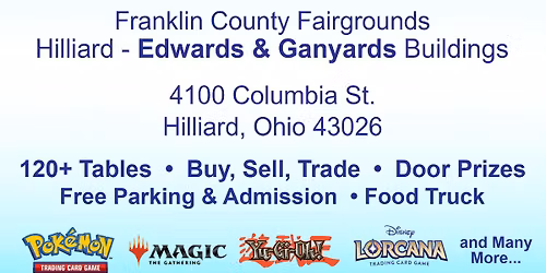 Columbus Trading Card (TCG) and Collectibles Show