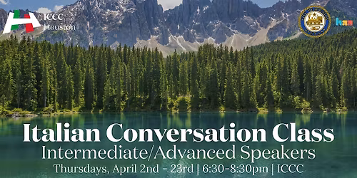 Italian Language Conversation Class - Intermediate\/Advanced Level