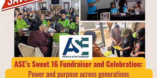 Alliance of the SouthEast (ASE) Fall  Fundraiser October 1, 2026