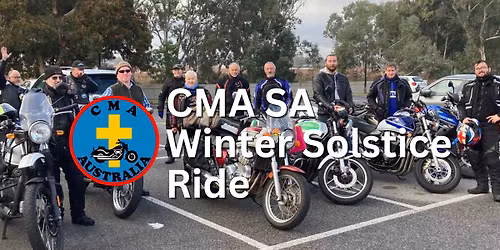 CMA Winter Solstice Ride - Jun 2026