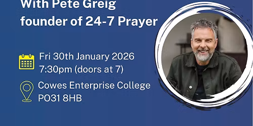 Island Wide Celebration with Peter Greig