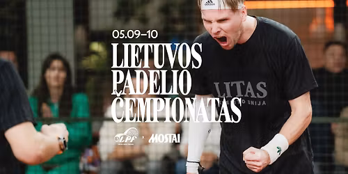 Lietuvos padelio \u010dempionatas I 05.09\u201310