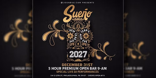 Sueno NYE 26 Philly