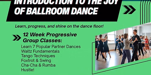 Progressive Ballroom Group Class for Adults