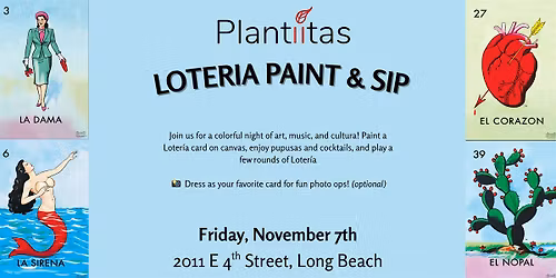 Loteria Paint & Sip