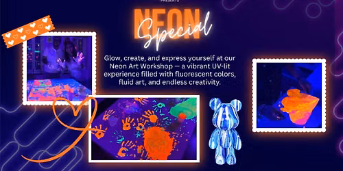 Neon Fluid Art Event