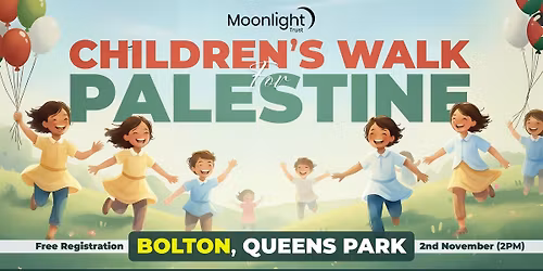 Children's Walk for Palestine (Bolton)
