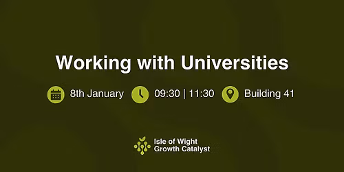 Workshop - Working with Universities