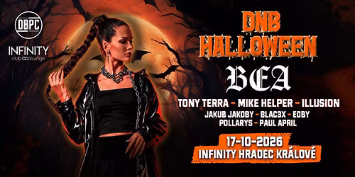 DNB HALLOWEEN w\/ BEA - INFINITY HRADEC KR\u00c1LOV\u00c9 
