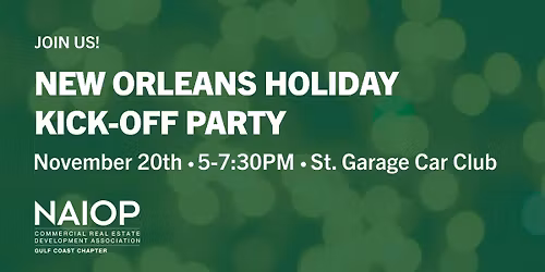 New Orleans Holiday Kick-off Party