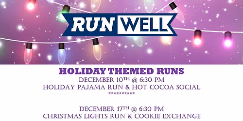 Holiday Themed Run! Christmas Lights Run & Cookie Exchange