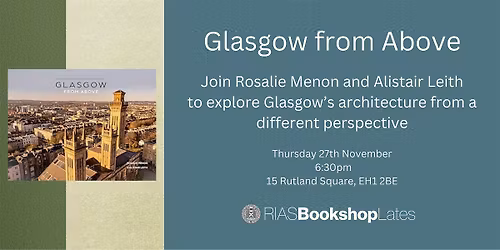 BookshopLATES... Glasgow from Above