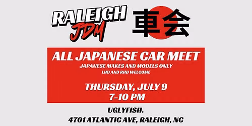 Raleigh JDM Meet #2
