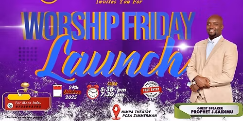Cenacle worship ministry Launch