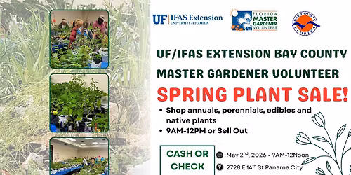 UF\/IFAS Bay County Master Gardener Volunteer Plant Sale