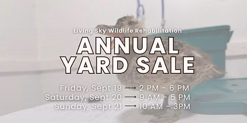 LSWR - Annual Yard Sale Fundraiser