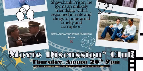 Movie Discussion Club: The Shawshank Redemption (1994)