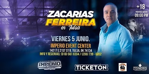 ZACARIAS FERREIRA EN TULSA