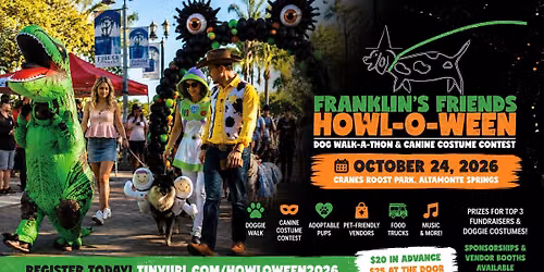 2026 HOWL-O-WEEN Dog Walk-a-Thon and Canine Costume Contest
