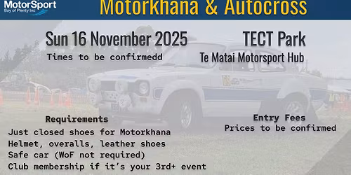 Motorkhana & Autocross