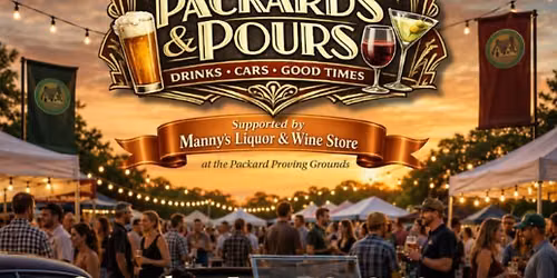 Packards & Pours, June 13th 6-10pm