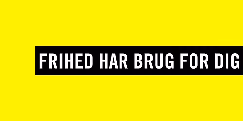 Intro til l\u00e6sekreds 'Frihed'