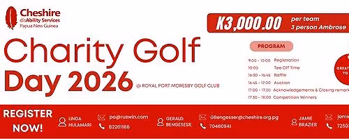 Cheshire Charity Golf Day 12th June at Royal Port Moresby Golf Club