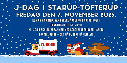 J-dag i Starup-Tofterup, fredag den 7. november 2025 i Natur-Huset.