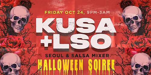KUSA + LSO Seoul & Salsa Mixer Halloween Costume Soiree