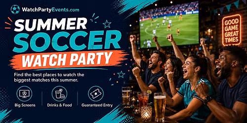 Pittsburgh Summer Soccer Watch Party
